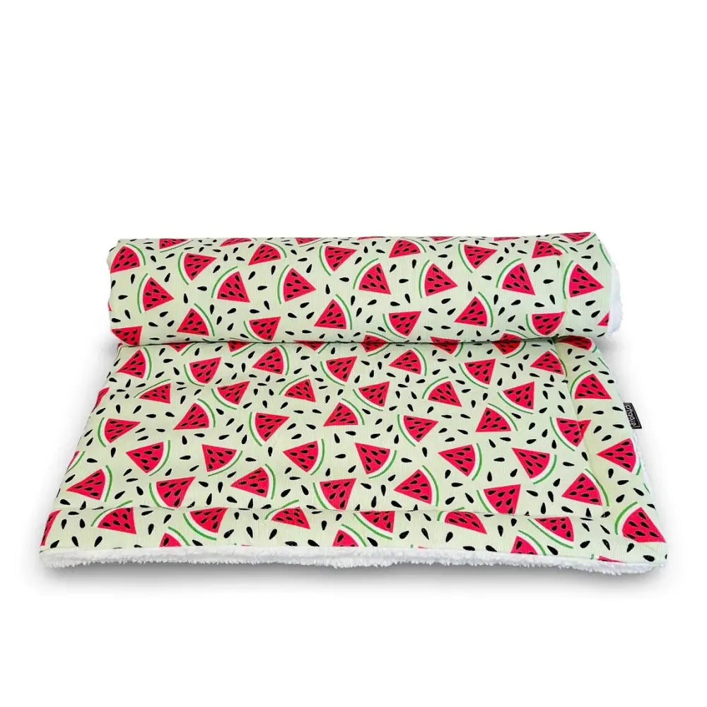 Juicy Fruit Luxury Corduroy Dog Blanket - Piggie - 8