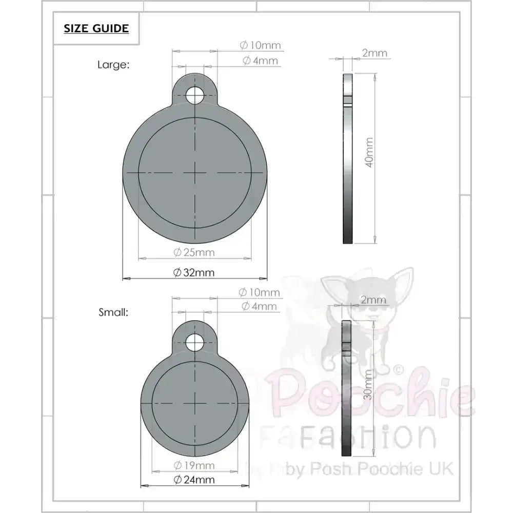 Jurassic Bark Dog Id Tag - Ps Pet Tags - 5