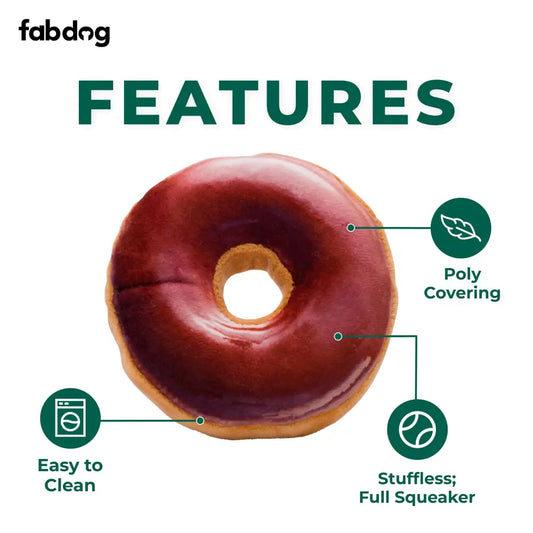 Kuddly Kanine Donut Dog Toy by Fabdog - Fabdog - 2