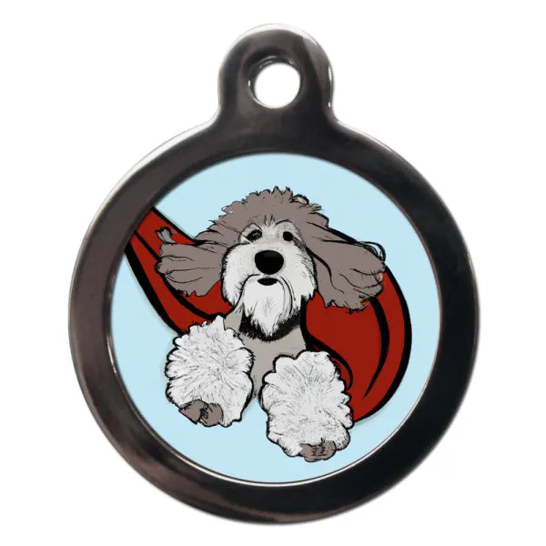 Labradoodle Superdog Dog Id Tag Ps Pet Tags 1