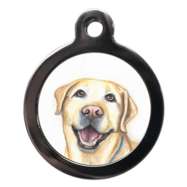 Labrador Portrait Dog Id Tag Ps Pet Tags 1