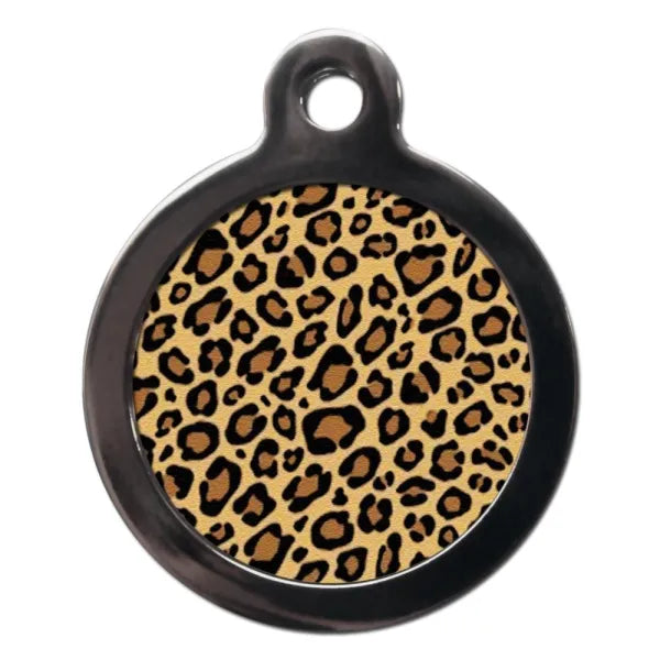 Leopard Print Pet Id Tag Ps Pet Tags 1