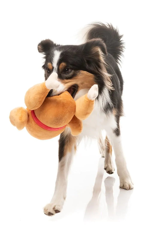 Let's Get Basted Christmas Dog Toy By FuzzYard