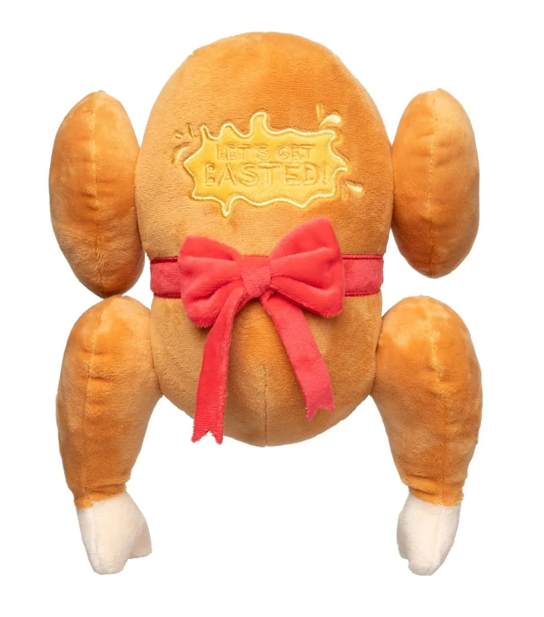 Let's Get Basted Christmas Dog Toy By FuzzYard