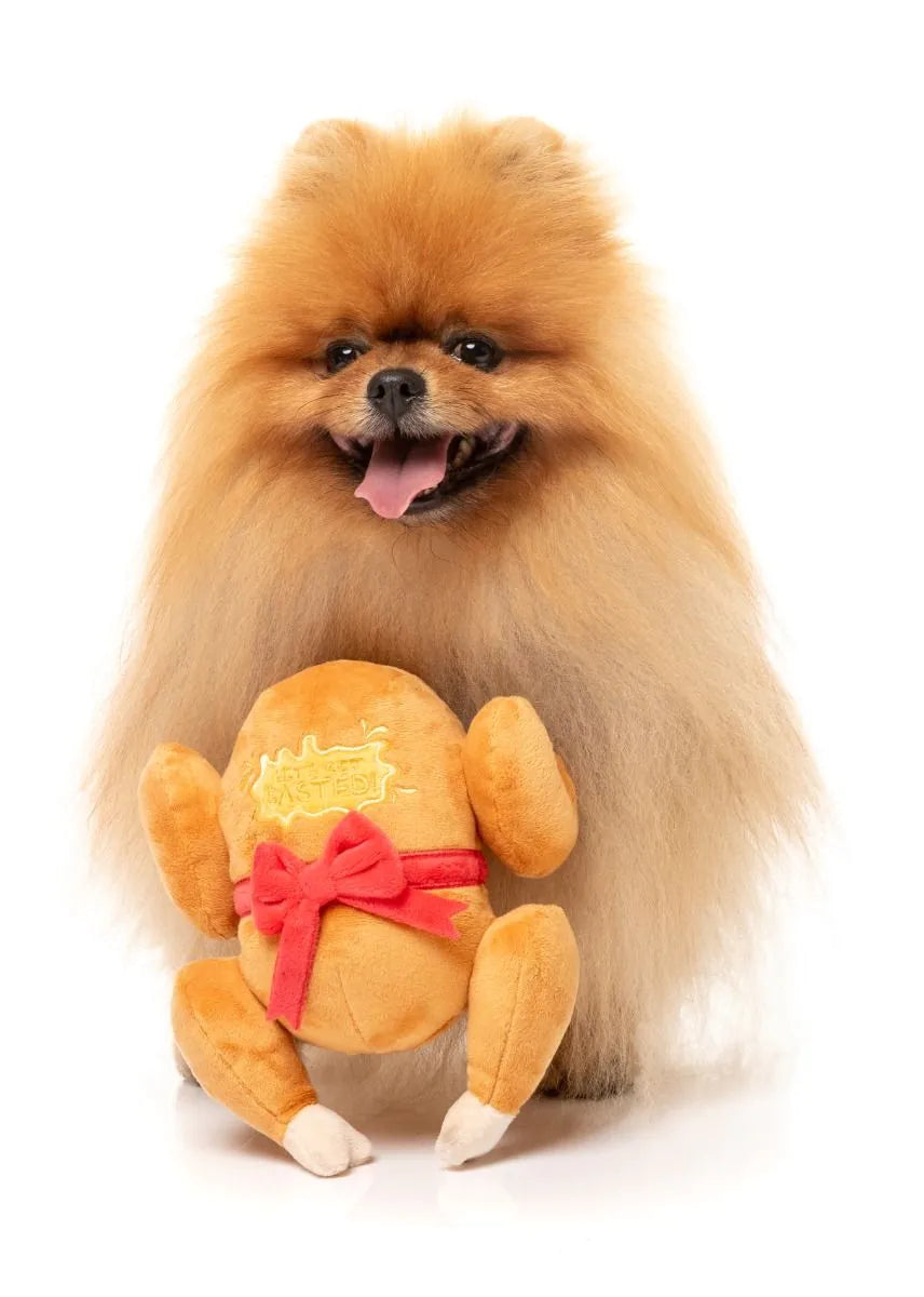 Let's Get Basted Christmas Dog Toy By FuzzYard