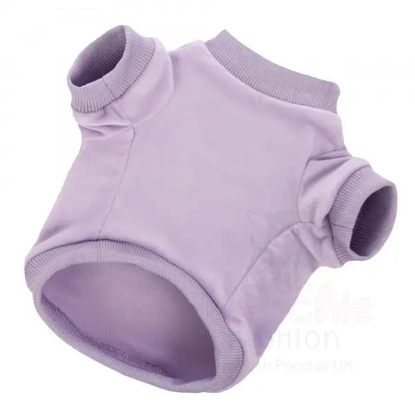 Lilac Velour Dog Sweatshirt - Rich Paw - 2