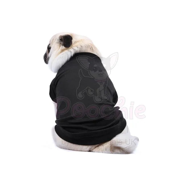 Luxury Black Dog T-shirt - Rich Paw - 3