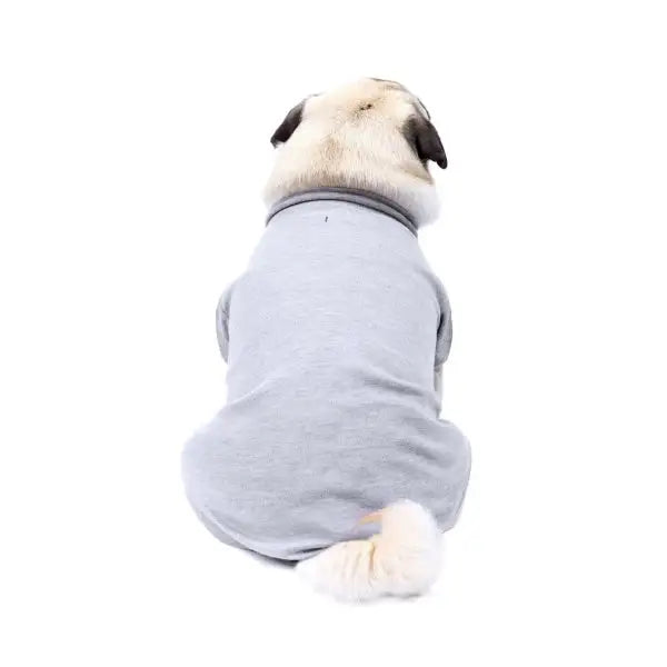 Luxury Grey Dog T-shirt - Rich Paw - 3