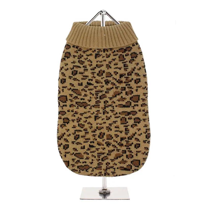 Leopard print dog sales jumper