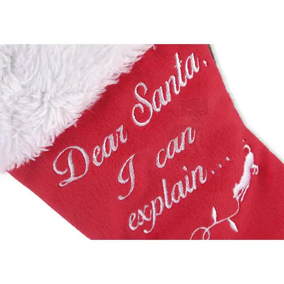 Merry Woofmas Good Dog Stocking & Bone Dog Toy by P.l.a.y - P.l.a.y - 3