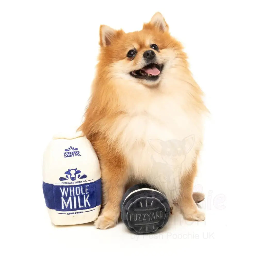 Milk and Cookie 2 Pack Dog Toys by Fuzzyard - Fuzzyard - 5
