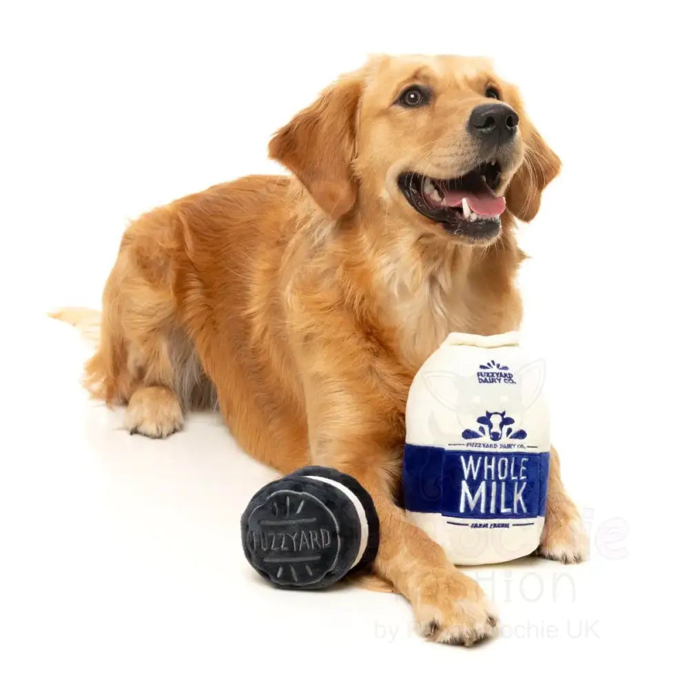 Milk and Cookie 2 Pack Dog Toys by Fuzzyard - Fuzzyard - 6