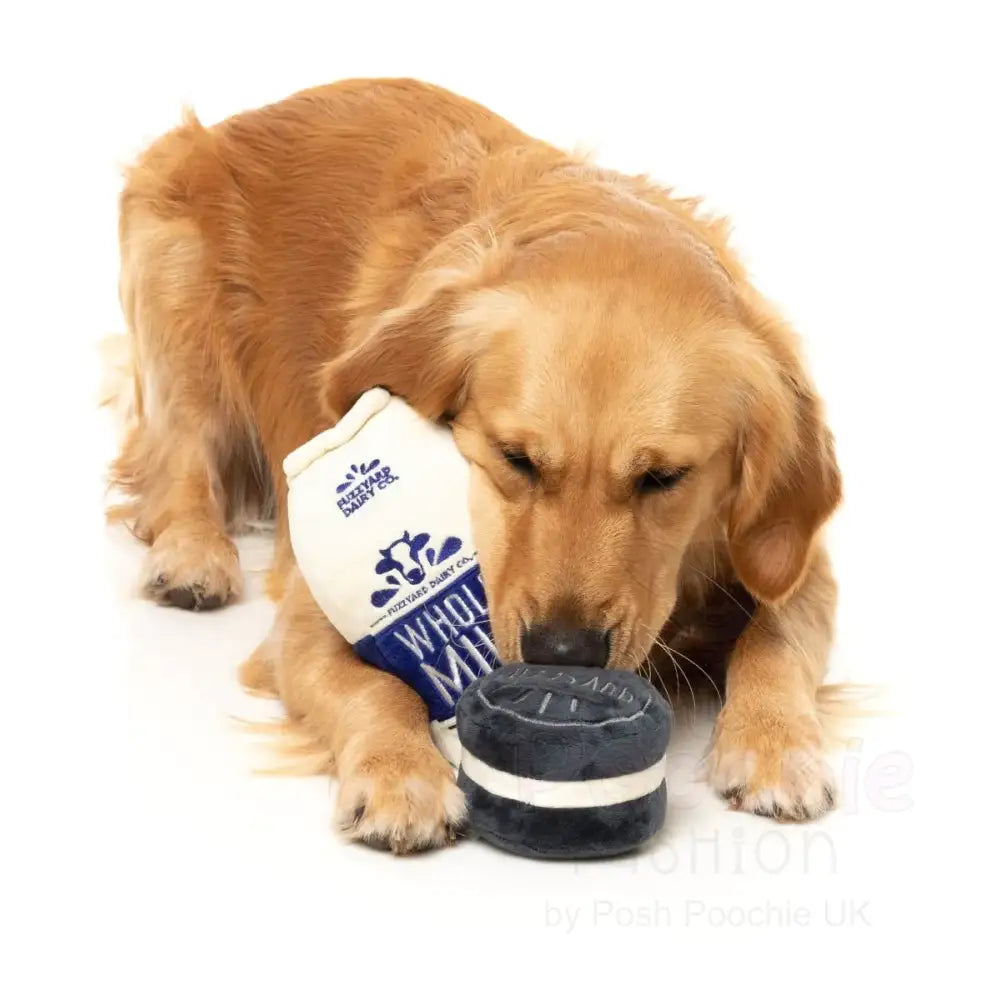 Milk and Cookie 2 Pack Dog Toys by Fuzzyard - Fuzzyard - 7