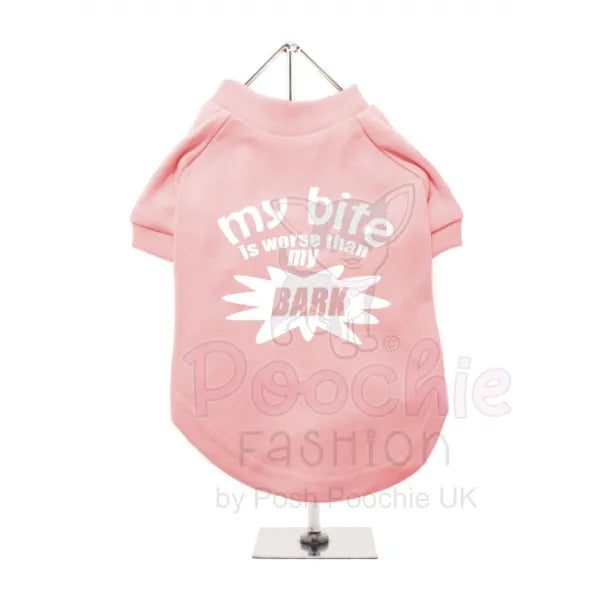 My Bite is Worse than my Bark Dog T-shirt - Urban - 3
