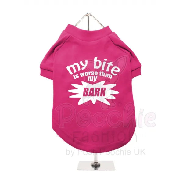 My Bite is Worse than my Bark Dog T-shirt - Urban - 5