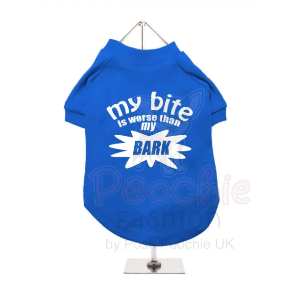 My Bite is Worse than my Bark Dog T-shirt - Urban - 4