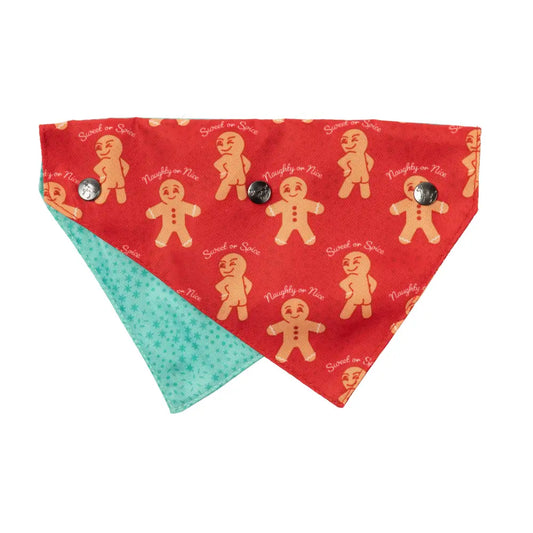 Naughty Ginger Christmas Bandana by Fuzzyard - Fuzzyard - 1