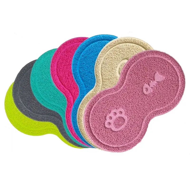 Non Slip Pvc Pet Feeding Mat - Posh Pawz - 1