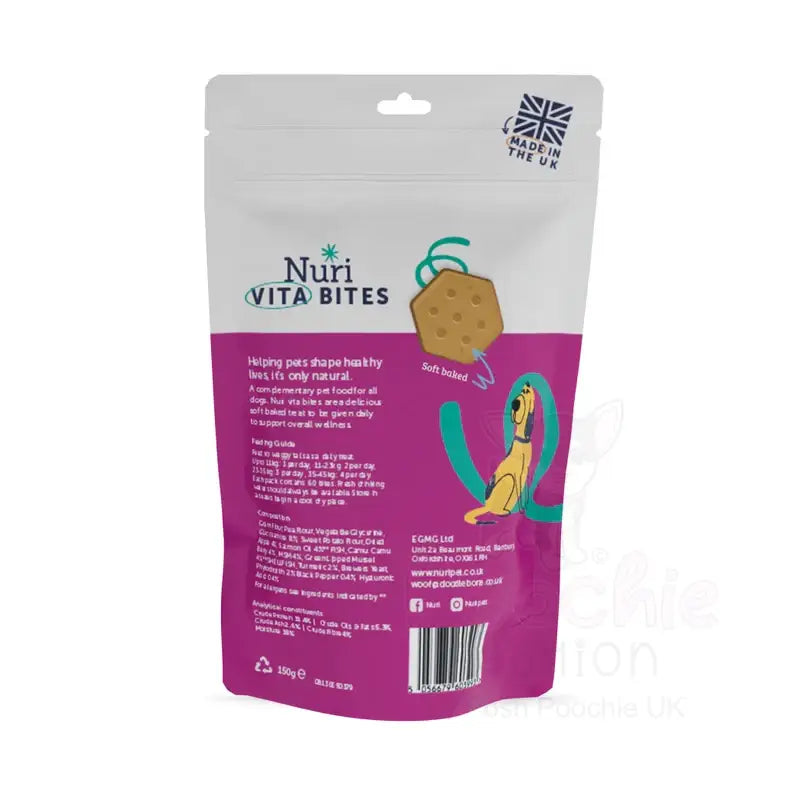 Nuri Vita Bites Dog Supplements 60 Pack - Joint Care - Nuri - 5