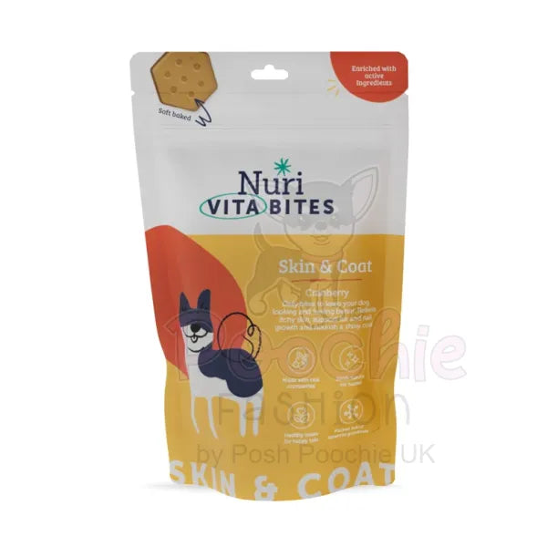 Nuri Vita Bites Dog Supplements 60 Pack - Skin & Coat - Nuri - 5