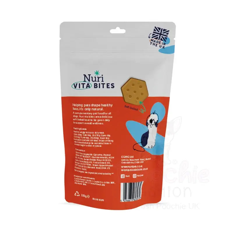 Nuri Vita Bites Dog Supplements 60 Pack - Wellness - Nuri - 6
