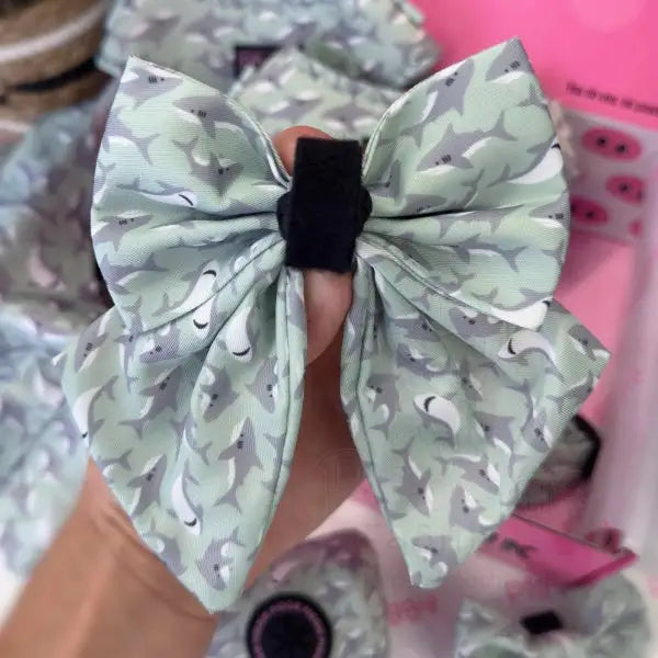 Ocean Predator Dog Sailor Bow Tie - Piggie - 3