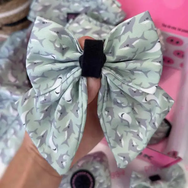 Ocean Predator Dog Sailor Bow Tie - Piggie - 3