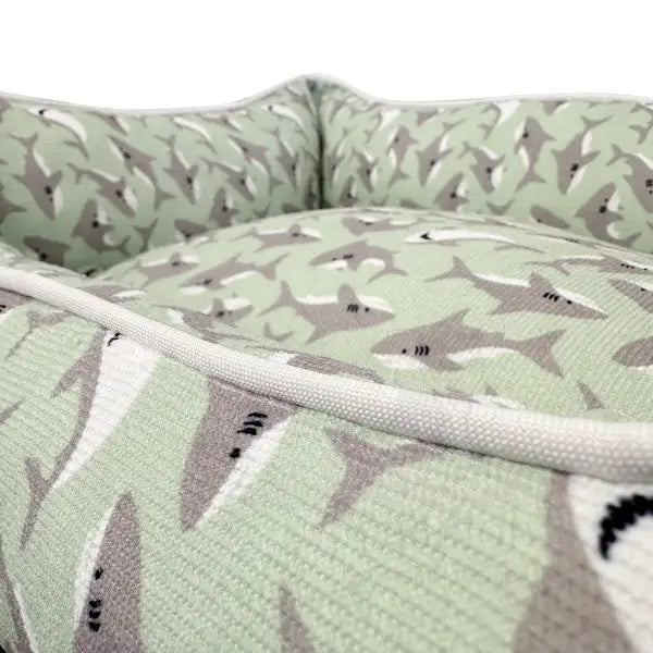 Ocean Predator Luxury Corduroy Dog Bed - Piggie - 5