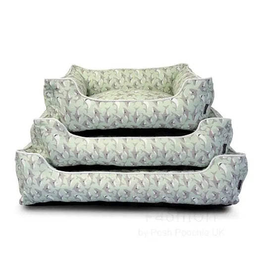 Ocean Predator Luxury Corduroy Dog Bed - Piggie - 2