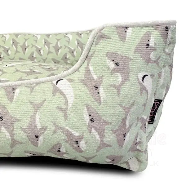Ocean Predator Luxury Corduroy Dog Bed - Piggie - 3