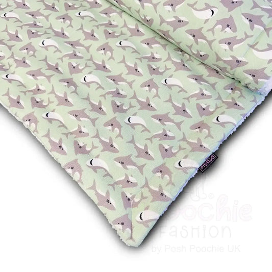 Ocean Predator Luxury Corduroy Dog Blanket - Piggie - 2