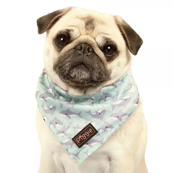 Ocean Predator Tie on Dog Bandana - Piggie - 3