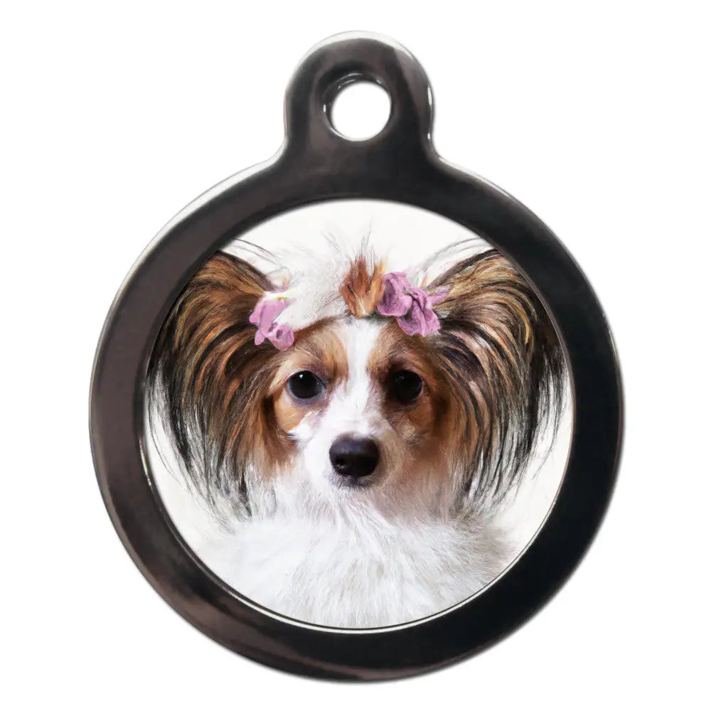 Papillon Hippy Dog Id Tag - Ps Pet Tags - 1