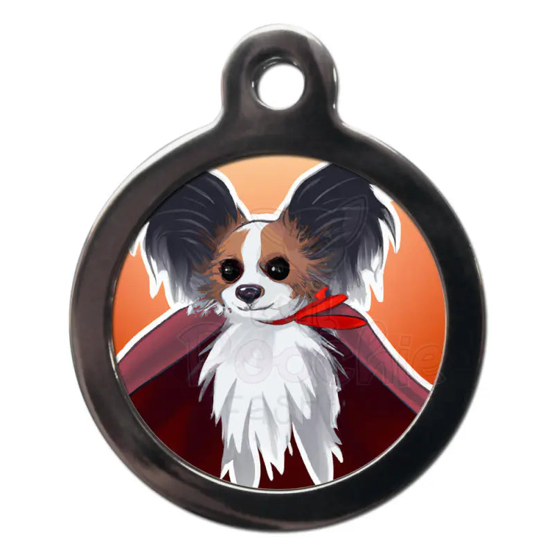 Papillon Superdog Dog Id Tag - Ps Pet Tags - 1