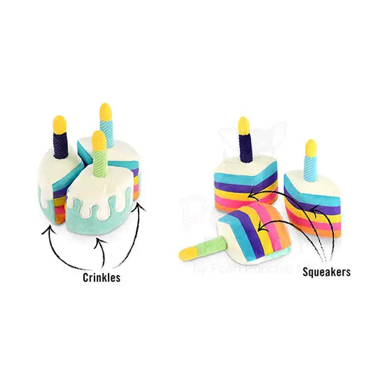 Party Time Bone-appetite Cake Dog Toy by P.l.a.y - P.l.a.y - 2