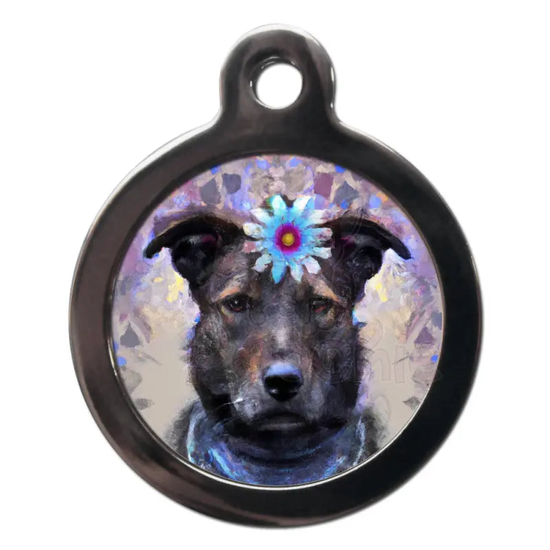 Patterdale Hippy Dog Id Tag - Ps Pet Tags - 1
