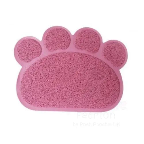 Paw Shaped Pet Feeding Mat - Posh Pawz - 2