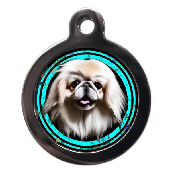 Pekingese Graffiti Dog Id Tag Ps Pet Tags 1