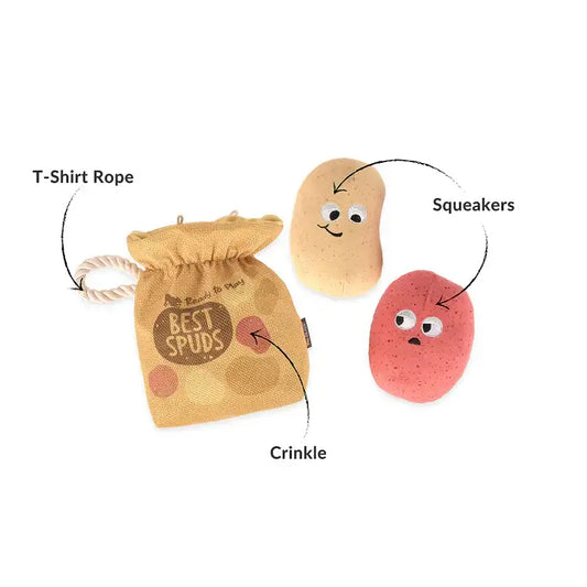 Picked Fresh Potato Pals Dog Toy by P.l.a.y - P.l.a.y - 2
