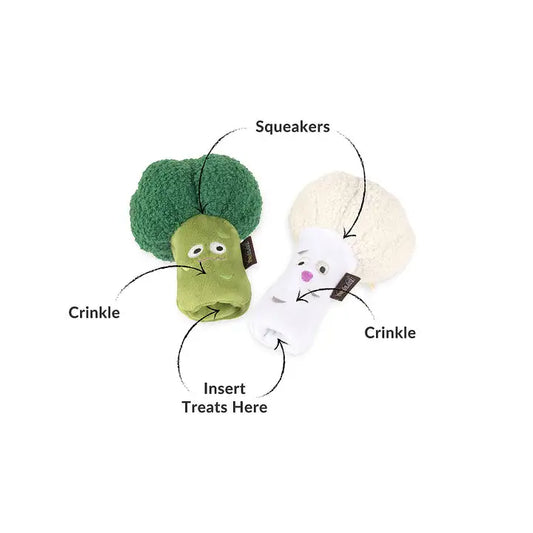 Picked Fresh Veggie Munch Duo Dog Toy by P.l.a.y - P.l.a.y - 2