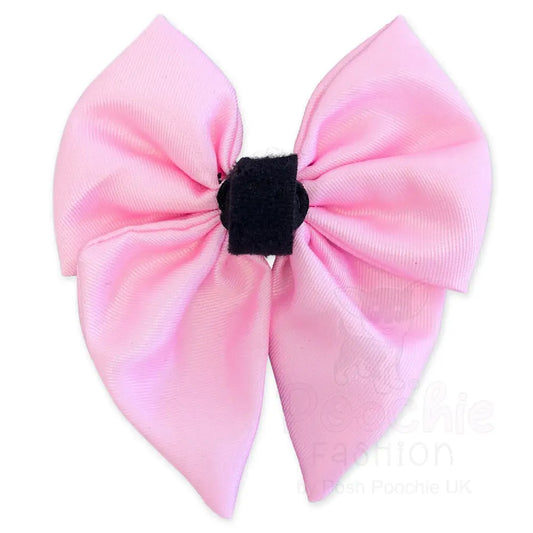 Pink Dog Sailor Bow Tie - Piggie - 2