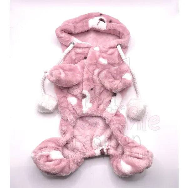 Pink Teddy Onesie Dog Pyjamas - Posh Pawz - 2