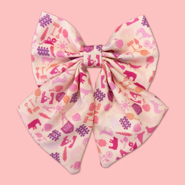 Pinky Farm Dog Sailor Bow Tie Piggie 1