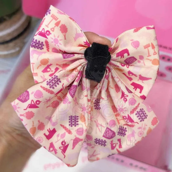 Pinky Farm Dog Sailor Bow Tie Piggie 3