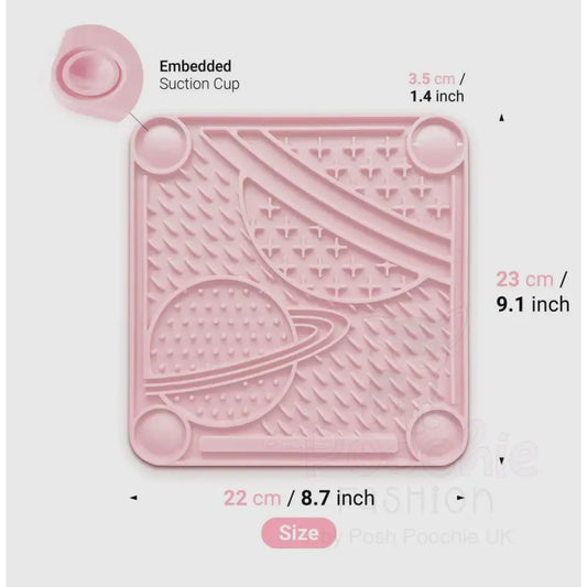 Planet Lick Pad in Baby Pink - Petdreamhouse - 2