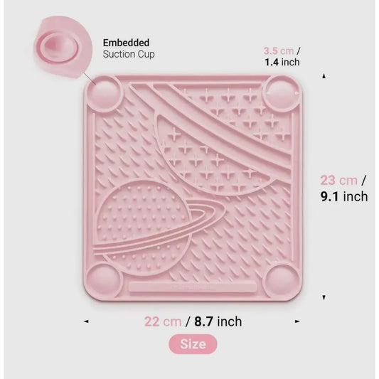 Planet Lick Pad in Baby Pink - Petdreamhouse - 2