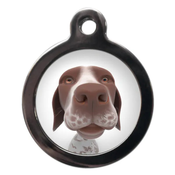 Pointer Fish Eye Lens Dog Id Tag Ps Pet Tags 1