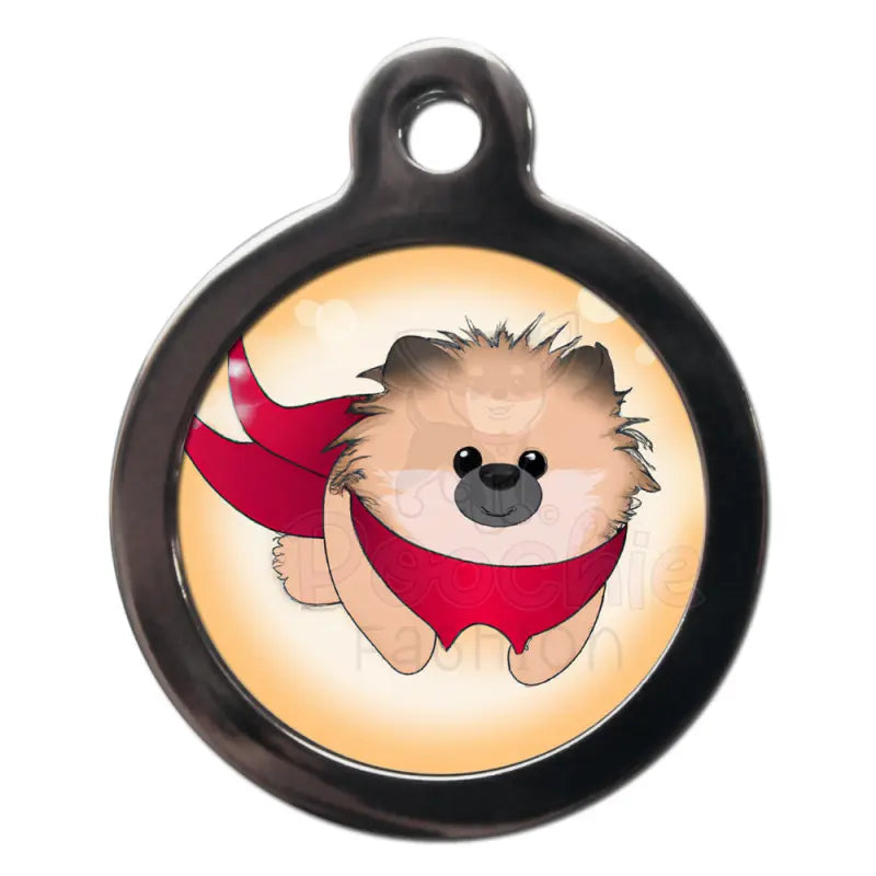 Pomeranian Superdog Dog Id Tag - Ps Pet Tags - 1