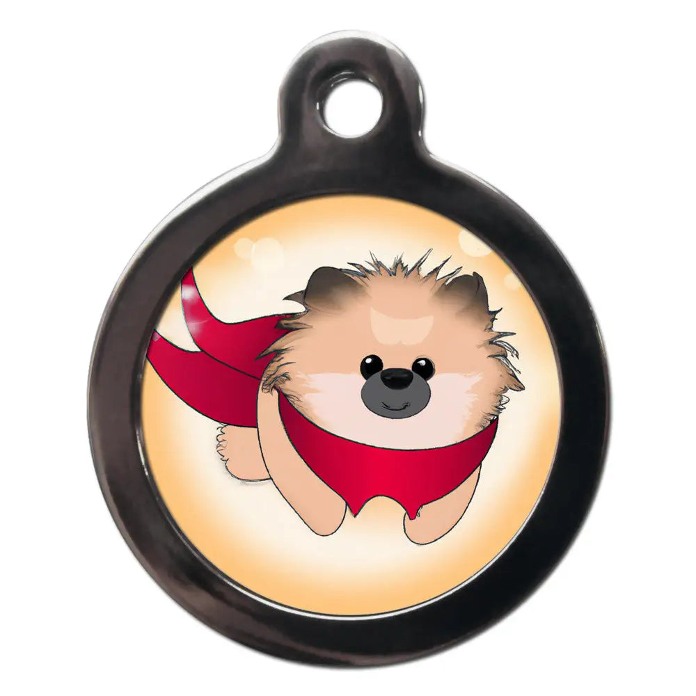 Pomeranian Superdog Dog Id Tag - Ps Pet Tags - 1