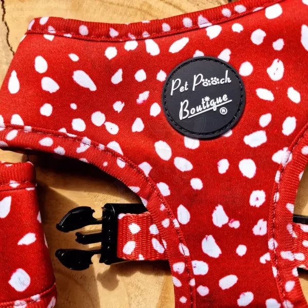 Poppy Toadstool Spots Dog Harness - Pet Pooch - 3